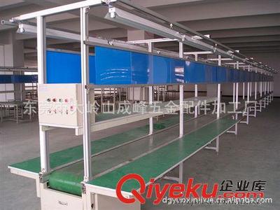 輸送機 輸送設備廠生產電子作業線,皮帶輸送機,性能穩定,牢固結實。圖片|輸送機 輸送設備廠生產電子作業線,皮帶輸送機,性能穩定,牢固結實。產品圖片由東莞市大嶺山成峰五金配件加工廠公司生產提供-